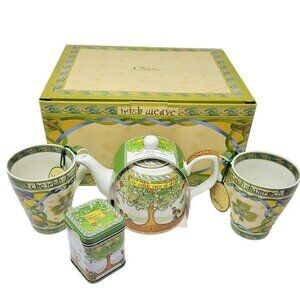 Tree of Life Irish Theme Tea Set